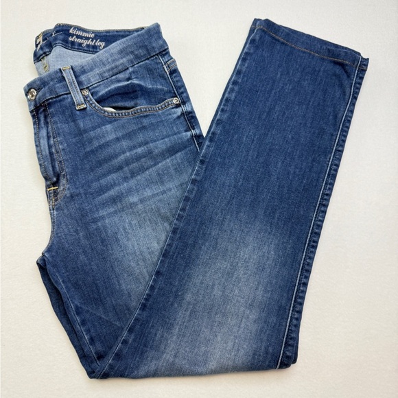 7 For All Mankind Denim - 7 For All Mankind Size 32 Straight Leg Jeans